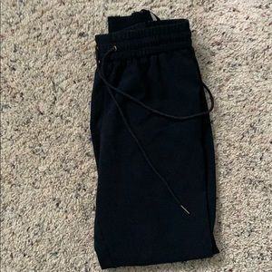 Black joggers